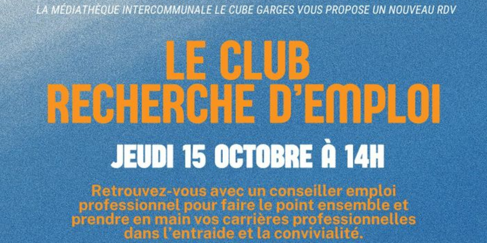 Le club recherche d'emploi