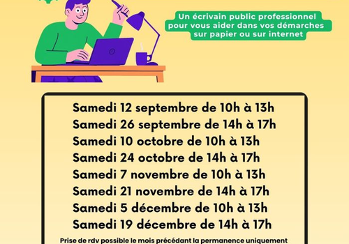Permanence Écrivain public