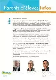 Parents d'élèves Infos  août 2014