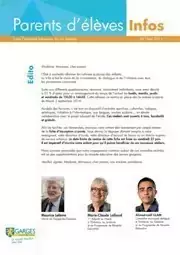 Parents d'élèves Infos  juin 2014