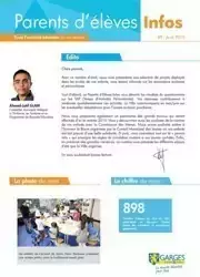Parents d'élèves Infos  avril 2015