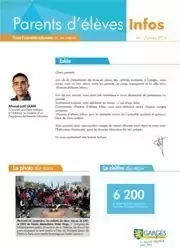 Parents d'élèves Infos  octobre 2014