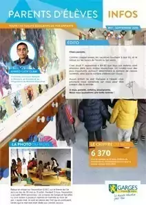 Parents d'élèves Infos  septembre 2016