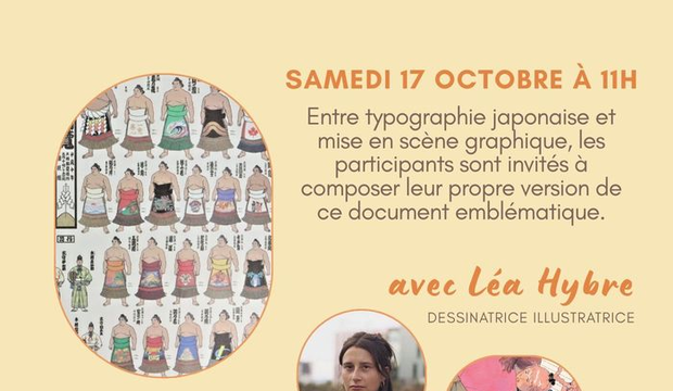 Léa Hybre  - romancière et illustratrice - Dessine ton banzuke !