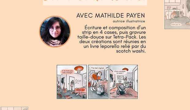 Mathilde Payen - autrice illustratice - Strip et gravure