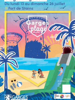 Affiche Garges Plage